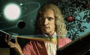Conoce a los astrónomos más importantes (miniatura de Isaac Newton)