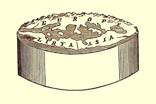 Concepto de la Tierra cilíndrica de Anaximandro