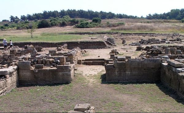 Ruinas de la antigua ciudad de Abdera