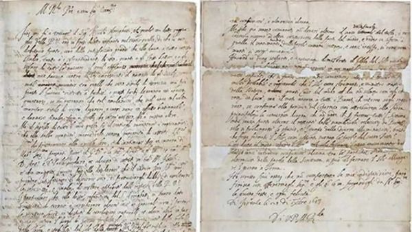 La carta que Galilei envió a su discípulo Benedetto Castelli