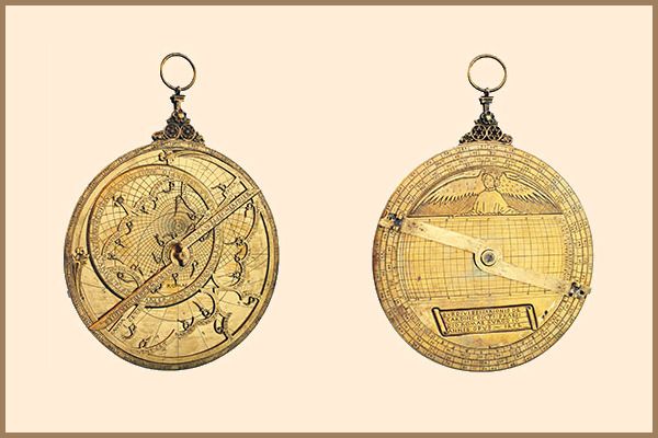 El astrolabio de Johann Müller hizo en el año 1462