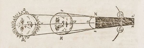 Ilustración sobre los diámetros aparentes del Sol y la Luna