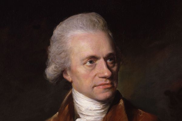 William Herschel, retrato realizado el 1785