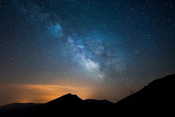 La Vía Láctea vista desde Cantabria