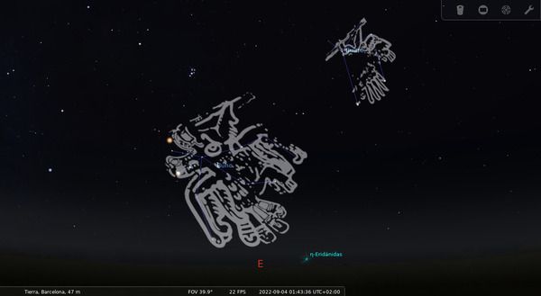 Constelaciones maya en Stellarium