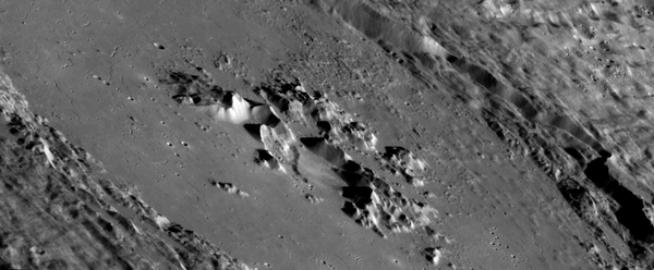 El cráter Abedin