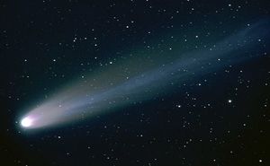 Foto de un cometa